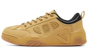 PEAK Кроссовки State Pole для скейтбординга с низким верхом, устойчивые к истиранию и скольжению, мужские, желтые