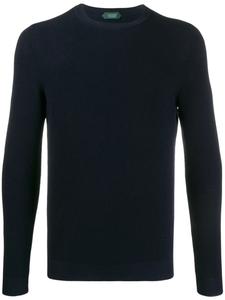 Толстовка с круглым вырезом Zanone, синий