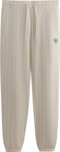 Спортивные брюки Kith For The New York Knicks NY Pinstripe Williams I 'Sandrift', кремовый