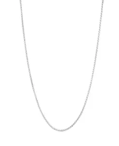 Ожерелье-Цепочка унисекс из стерлингового серебра Steeltime, silver