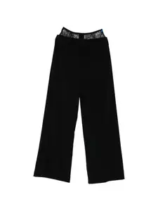 Широкие брюки Patrizia Pepe, черный