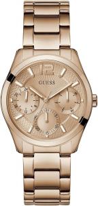 Женские часы Guess 38 мм - ремешок из нержавеющей стали цвета розового золота, циферблат цвета розового золота, корпус цвета розового золота