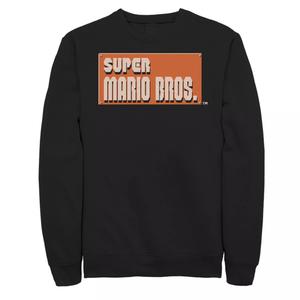 Мужская мужская толстовка Mario Bros Start It Up Licensed Character