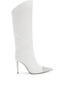 Сапоги на каблуке Alexandre Vauthier, белый