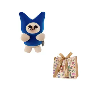 Очаровательная минималистичная современная плюшевая кукла Palico высотой 20 см YUEMILE, синий