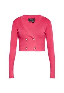 Вязаный кардиган faina Knit Cardigan, розовый