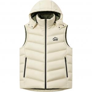 Жилет Unisex Hooded Non detachable Others Jeep, экрю