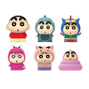 Коллекция милых двигающихся пальчиковых кукол Crayon Shin chan Sprout Seed в мистических коробках Spiritual Creations, second edition-6 mystery boxes (random style)