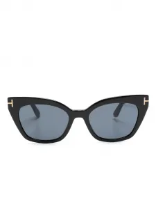 Солнцезащитные очки в оправе 'кошачий глаз' TOM FORD Eyewear, черный