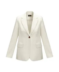 Льняной блейзер Marella, бежевый