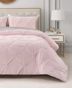 Комплект постельного белья Kiss Pleat Plush, 2 предмета, размер Twin/Twin XL Juicy Couture, светло-розовый