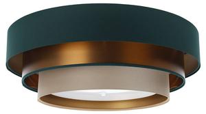 Потолочный светильник BPSKoncept Triniti Elegant, бежевый - медный - темно-зеленый