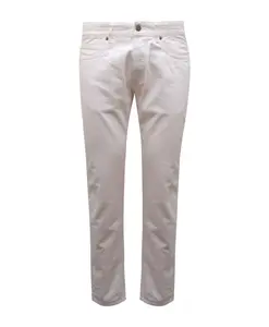 Джинсовые брюки в стиле сэра Рокко. Mauro Grifoni, белый