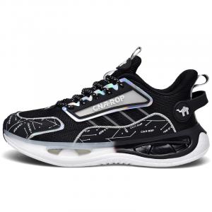 Pilot the camel Мужские дышащие устойчивые к истиранию низкие кроссовки для спринтерского бега черные, цвет Black