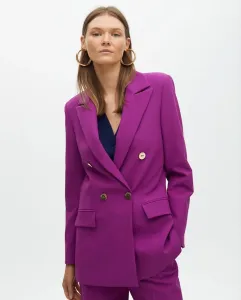 Женский структурированный блейзер с запахом Lola Casademunt, фуксия