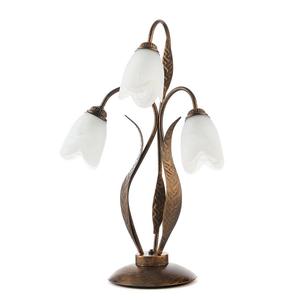 Настольная лампа ONLI Sonia Typ B, сатиновое стекло / железо - 3 лампы