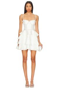 Мини-Платье luciana с корсетом V. Chapman, белый