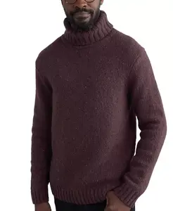 Мужской свитер лесной тематики Seasalt Cornwall, красный