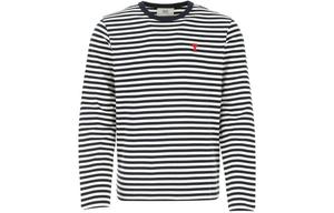 Футболка Ami De Coeur в морском стиле AMIPARIS, черный