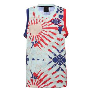 Футболка спортивная ДНК баскетбольная майка для мужчин Air Jordan, синий