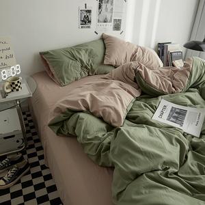 AVIVI Комплект постельного белья 1,5 м, 4 предмета, пододеяльник 150x200 см