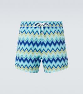 Плавки зигзаг Missoni, Blue and green tones