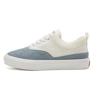 DUEPLAY Скользоустойчивые, износостойкие, амортизирующие, увеличивающие рост низкие скейтборд-кроссовки унисекс светло-серые белые, цвет Light Gray White