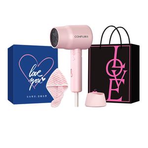 Фен 800W низкое энергопотребление складной быстрая сушка холодный и горячий воздух маленький портативный мини KF-5135 CONFU