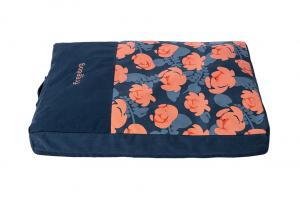Матрас Freedog Flower для собак 90х65х10см Freedog, цвет синий