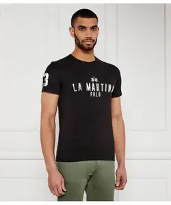 Футболка Regular fit La Martina, черный