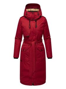 Зимнее пальто хокулании Navahoo, красный