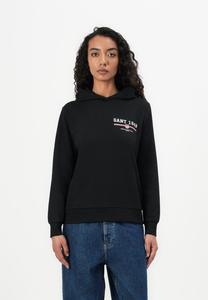 Толстовка GRAPHIC HOODIE - Hoodie GANT, черный