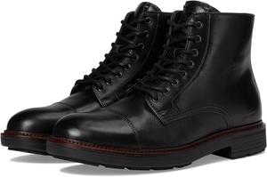 Ботинки Johnston & Murphy Collection Men's Latham Cap Toe Boots, Black European Calfskin
