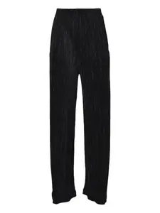 Плиссированные брюки SOLOTRE, черный