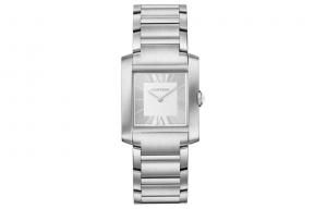 Cartier Часы Quartz Movement Women's Watch 32*27mm White Dial Stainless Steel Case Stainless Steel Strap, White Dial