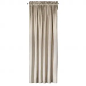 Штора велюровая бежевая MELANIE 140x270 Eurofirany