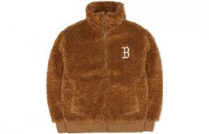 Куртка женская темно-бежевая Mlb