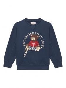 Свитшот oversize H5YJ00 KAX74 Guess, синий