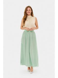 SAINT TROPEZ Прямая юбка Rock CoralSZ, пастельно-зеленый цвет