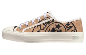 Кроссовки женские Walk'n'Dior Canvas, бежевый