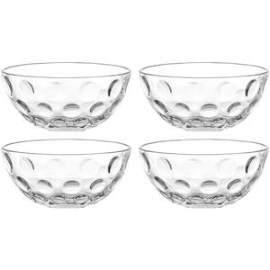 Чаша CUCINA OPTIC, набор из 4 шт. 4 шт. из стекла, можно мыть в посудомоечной машине Leonardo, прозрачный