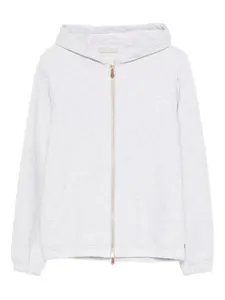 Худи на молнии Eleventy, серый