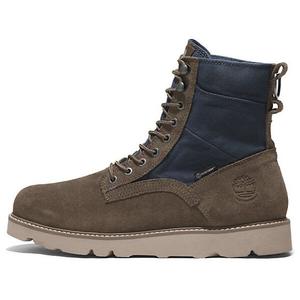 Кроссовки vibram waterproof leather and fabric boots 'olive green suede' Timberland, зеленый