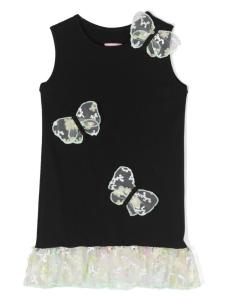 Wauw Capow By Bangbang платье Roberta Butterfly из джерси, черный