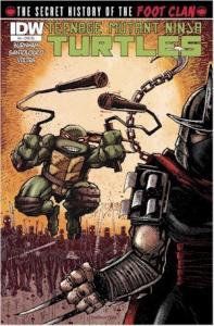 Teenage Mutant Ninja Turtles Secret History of The Foot Clan 4 Jetpack Comics Exclusive Eastman Variant (IDW Publishing)