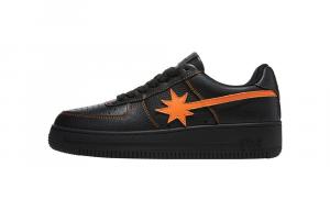 Кроссовки starwalk soldier Skateboarding Shoes Unisex Low-top Black/Orange, черный/оранжевый