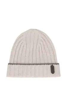 Шапка с ребристыми манжетами Moorer, нейтральный