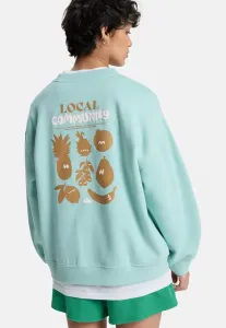 Стандартная толстовка для экипажа Quiksilver, Light Blue