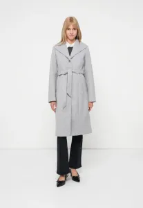 Классическое пальто виклодин Vila, Light Grey Melange