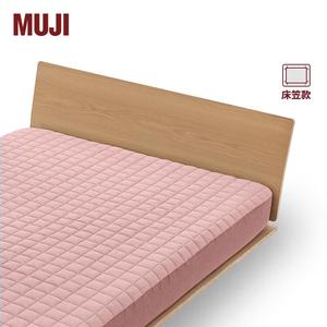 Muji Наматрасник 180х200 см, оверсайз, цвет Orange stripes